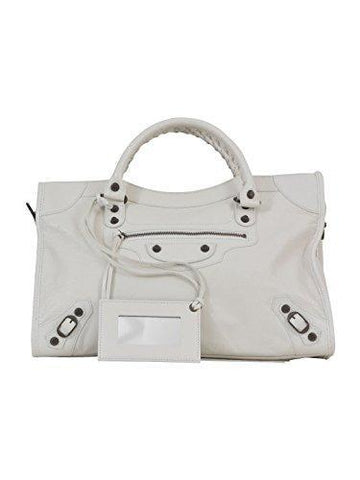 White Handbag
