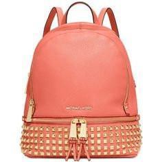 Rhea Small Studded Bag US Pink Grapefruit