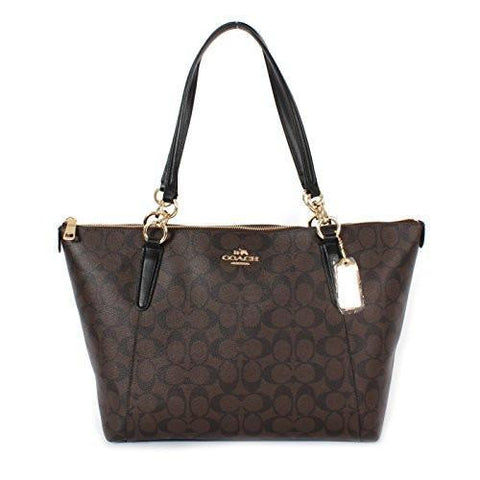Ava Tote In Brownblackgold