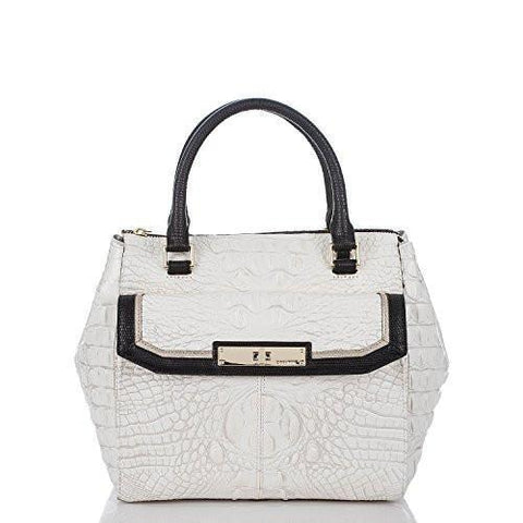 Malia Satchel Sugar Tri Texture Satchel Crossbody