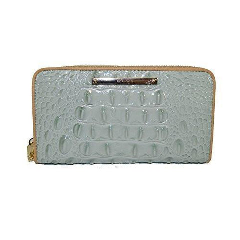 Suri Sea Glass Tri Color Zip Wallet Clutch