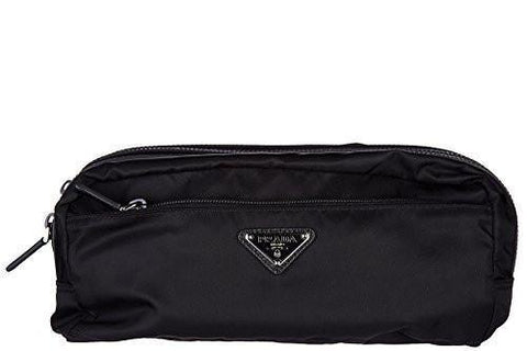 Nylon Travel Toiletries Beauty Case Wash Bag Black
