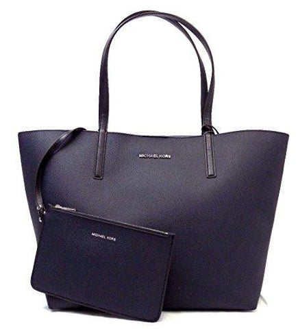 Hayley Large East West Navy Tote Bag