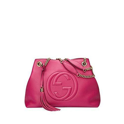 Soho Shoulder Bag Pink Bright Bouganvillia Handbag
