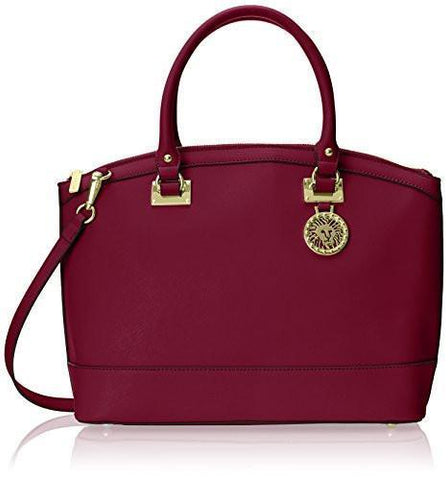 Recruits Large Dome Satchel Merlot