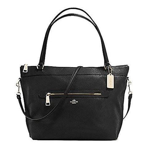 Pebbled Tyler Tote In Black