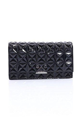 Mini Shoulder Bag Glossy Black Size: