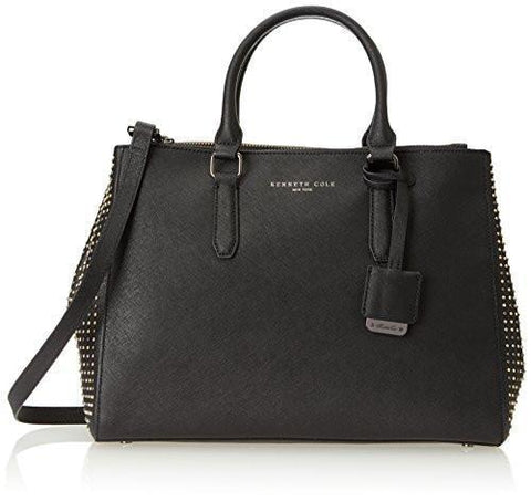 York Carton Street Satchel Shoulder Bag Black