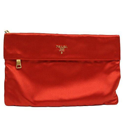 Raso Satin Pochette Tessuto Bp441M Red