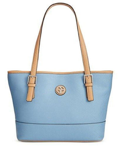Saffiano Tote Chambray