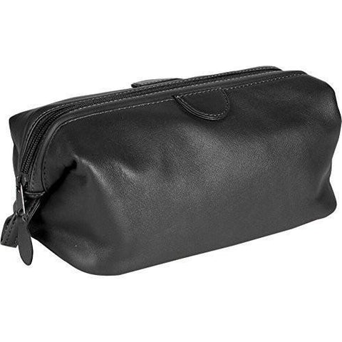 Royce Deluxe Toiletry Bag Black Black