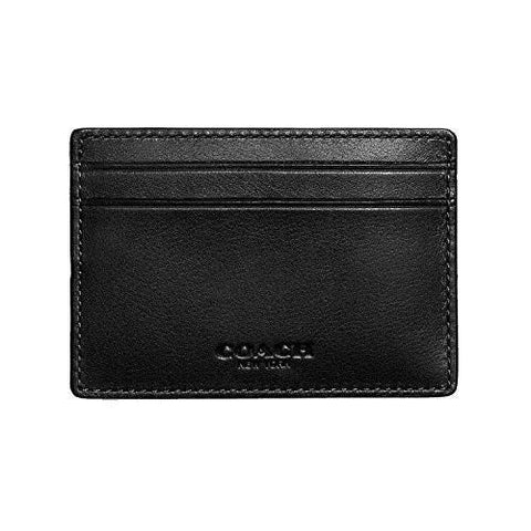 Money Clip Card Case In Sport Calf Black