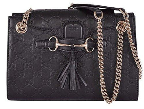 Small Black ssima Emily Crossbody Handbag