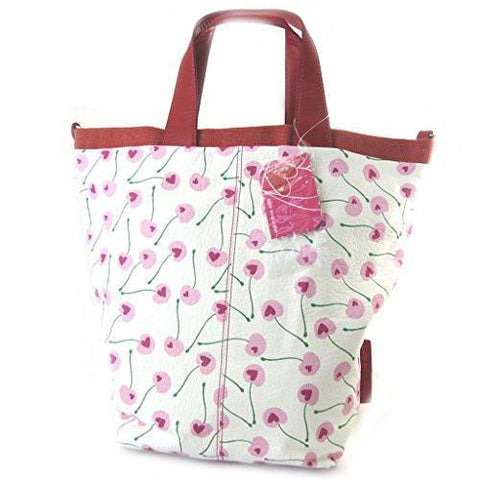French Touch Bag pink White Love Cherries