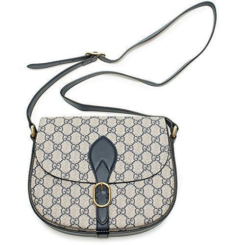 Supreme Shoulder Bag Beige Navy Blue Cross Body Bag