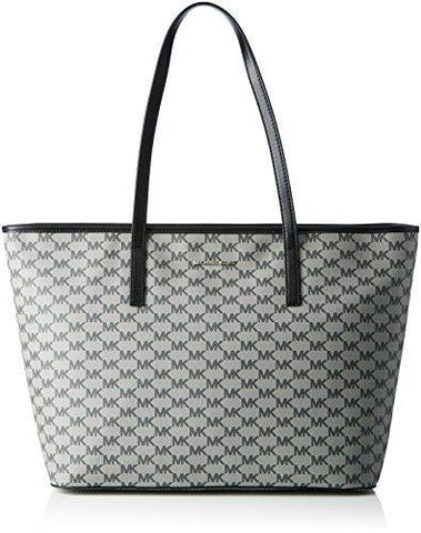 Emry Large Top Zip Tote Black