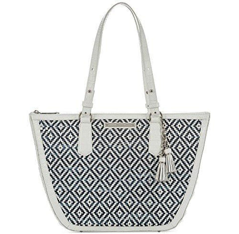 Del Ray Willa Large Tote Carryall In Denim Royal Palm