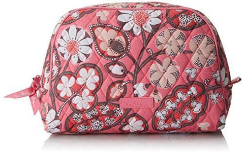 Large Zip 20 Cosmetic Bag Blush Pink