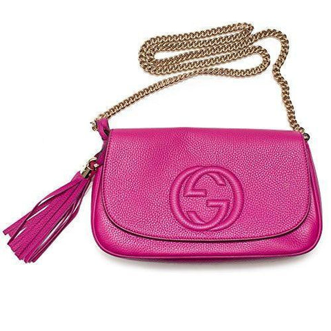 Soho Small Shoulder Bag Bright Bouganvillia Hot Pink Bag