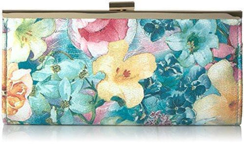 Laura Soft Frame Clutch Floral