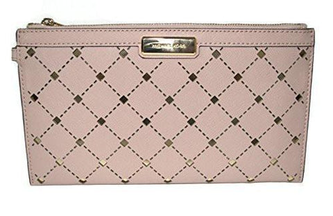 Jamey Large Zip Clutch Ballet