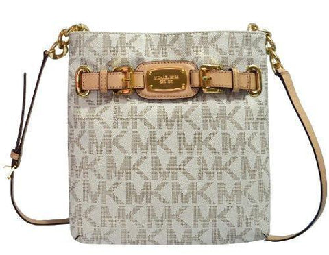 Hamilton Large PVC Crossbody In Vanilla