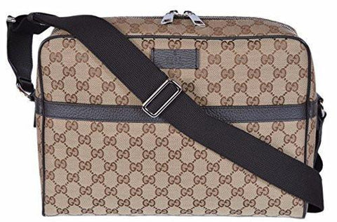 Canvas Camera Case Messenger Bag Beigebrown