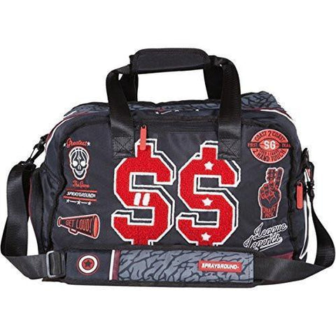 Varsity Money Duffle Bag Black