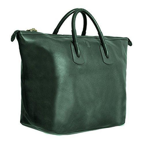 Deep Green Tote Travel Handbag Bag