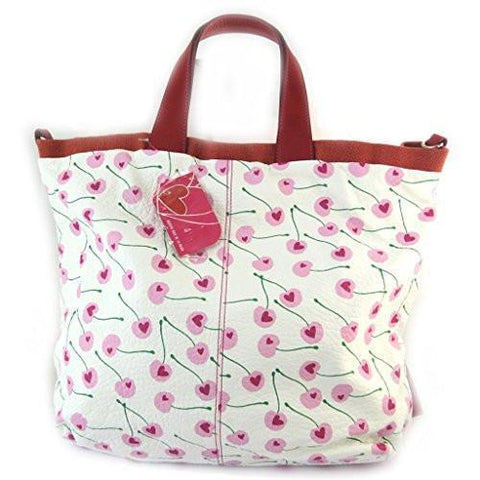 French Touch Bag pink White Love Cherries