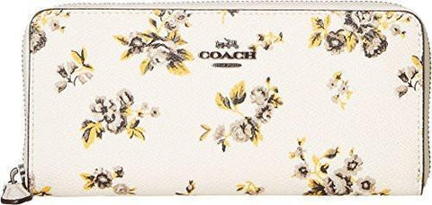 Prairie Print Slim Accordian Zip Dkprairie Print Chalk Clutch