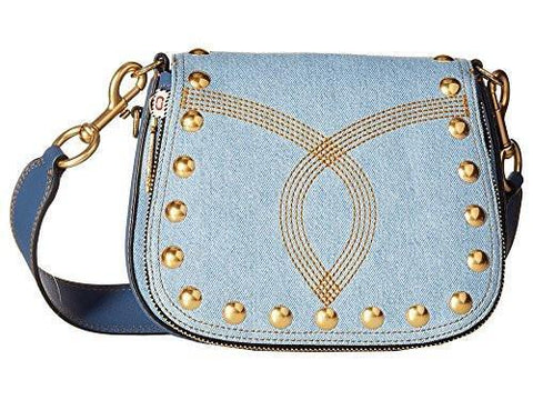 Denim Nomad Saddle Bag Denim