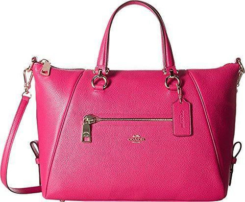 Polished Pebble Primrose Satchel Licerise Handbag