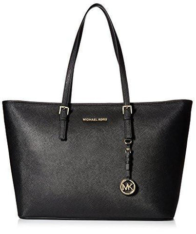 Jet Set Travel Medium Multifunction Tote Black