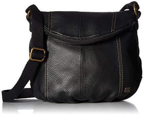 Deena Flap Crossbody Bag Black