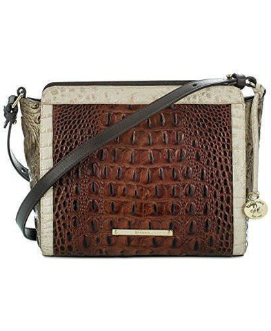 Carrie Crossbody Bag Pecan Azuma Tri Texture