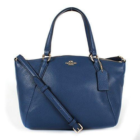 Pebble Mini Kelsey Satchel Crossbody Handbag Marina