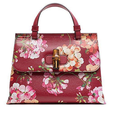 Handbag Bamboo Daily Small Blooms Red Bag